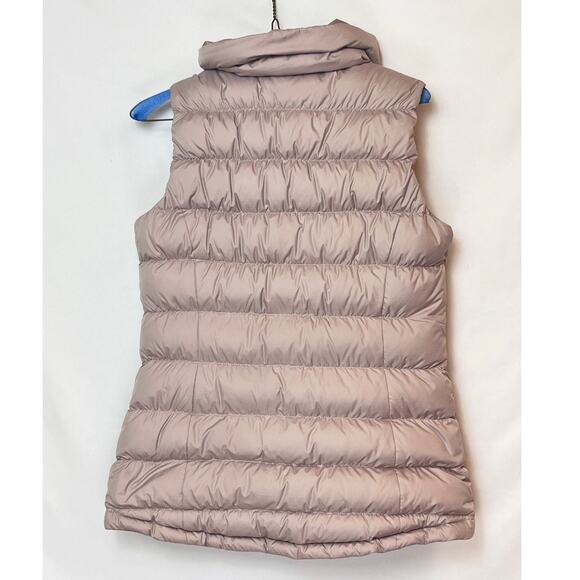 Athleta Women's Size Small Pink Downabout Down Insulated Zip Pocket Vest 350373 - Picture 2 of 8